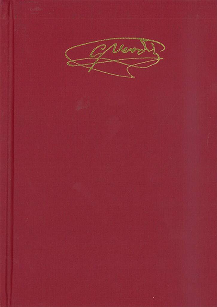 Messa da Requiem. Score. Cloth cover. Giuseppe Verdi 